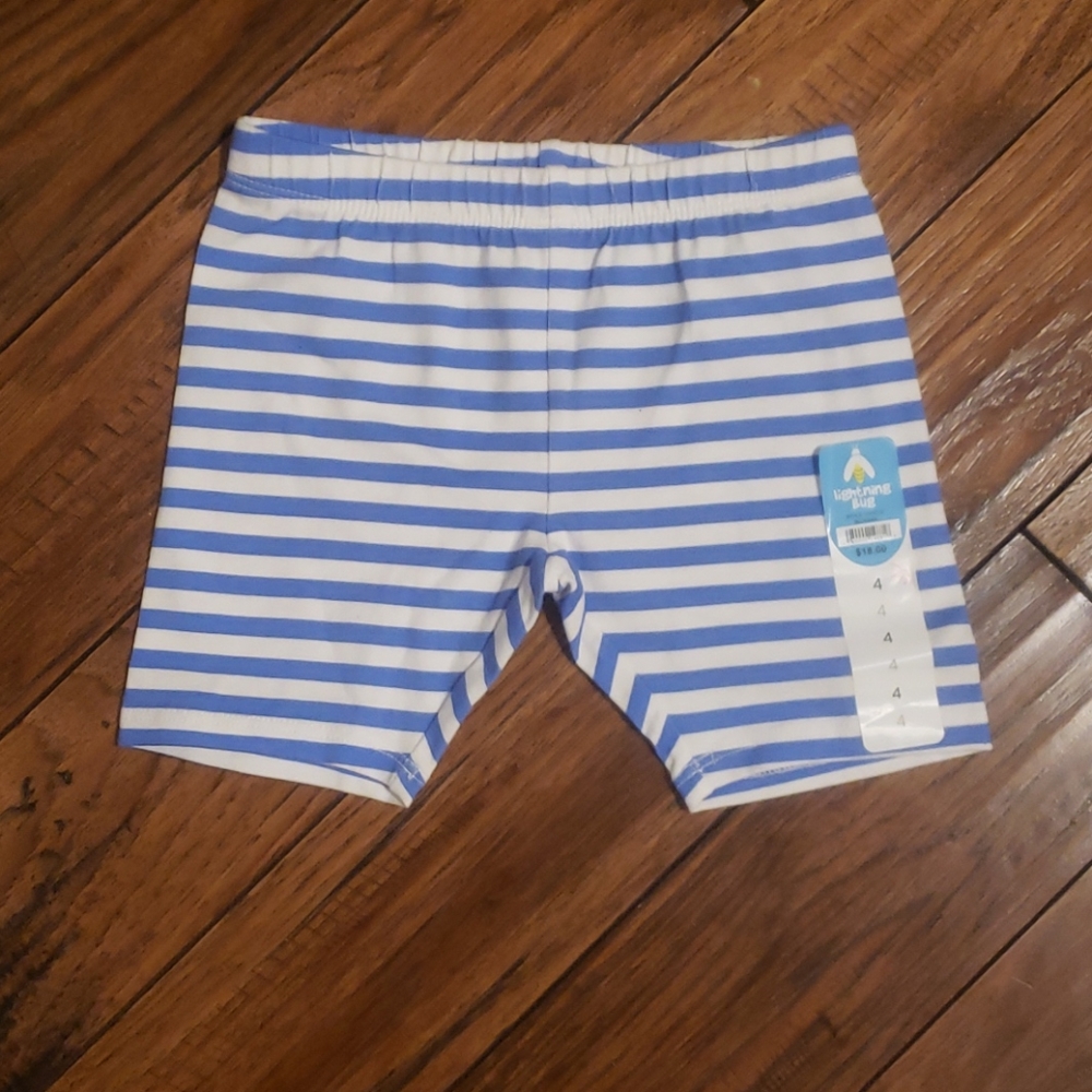 Blue/white shorts